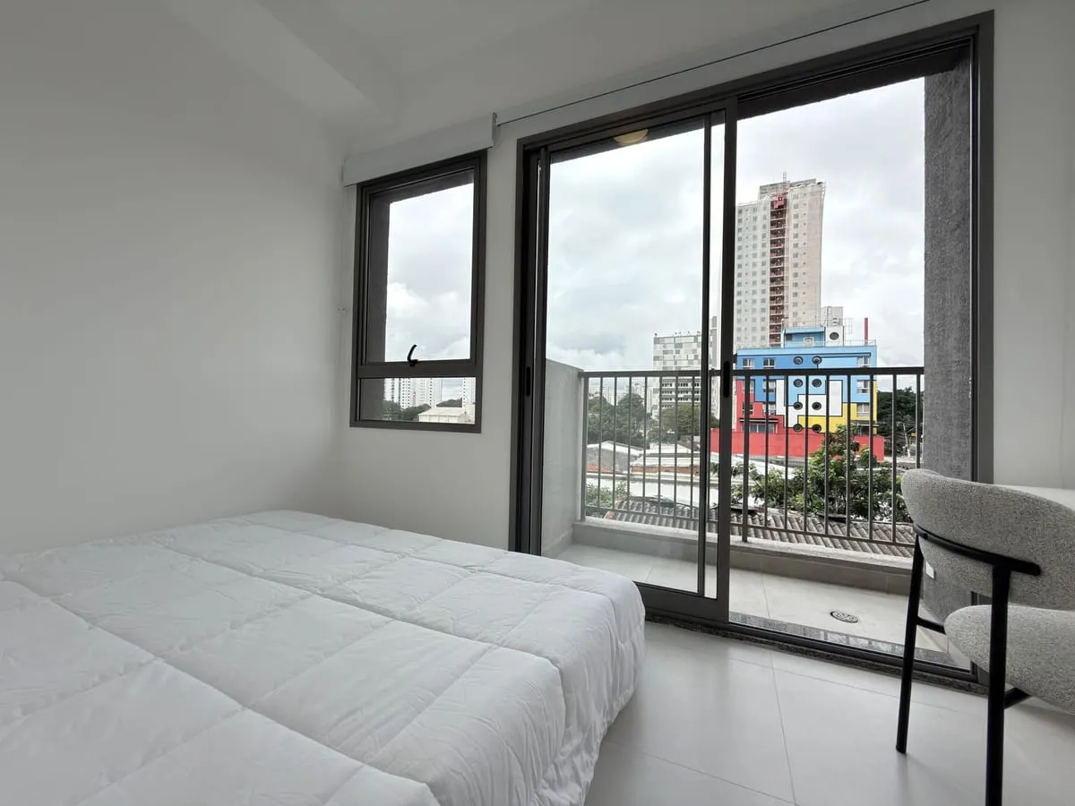 Imagem Apartamento com 1 Quarto para alugar, 25m² - Santo Amaro