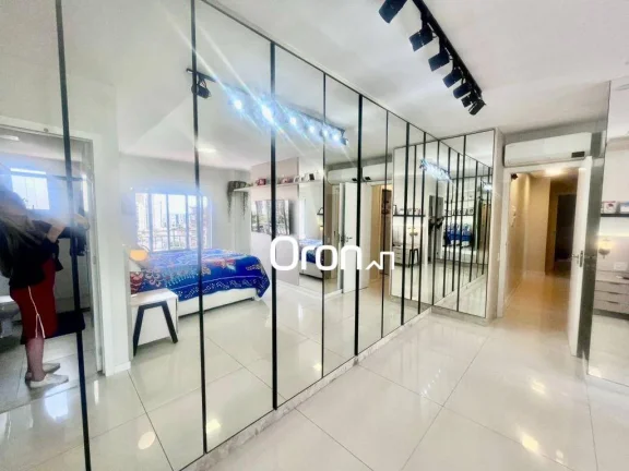 Imagem Apartamento mobiliado com 4 dormitórios à venda, 135 m² por R$ 1.685.000 - Setor Marista - Goiânia/GO