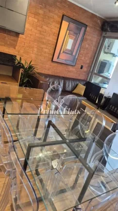 Imagem Flat disponível para venda no Condomínio Moema Top Life, com 33m², 1 dormitório e 1 vaga de garagem
