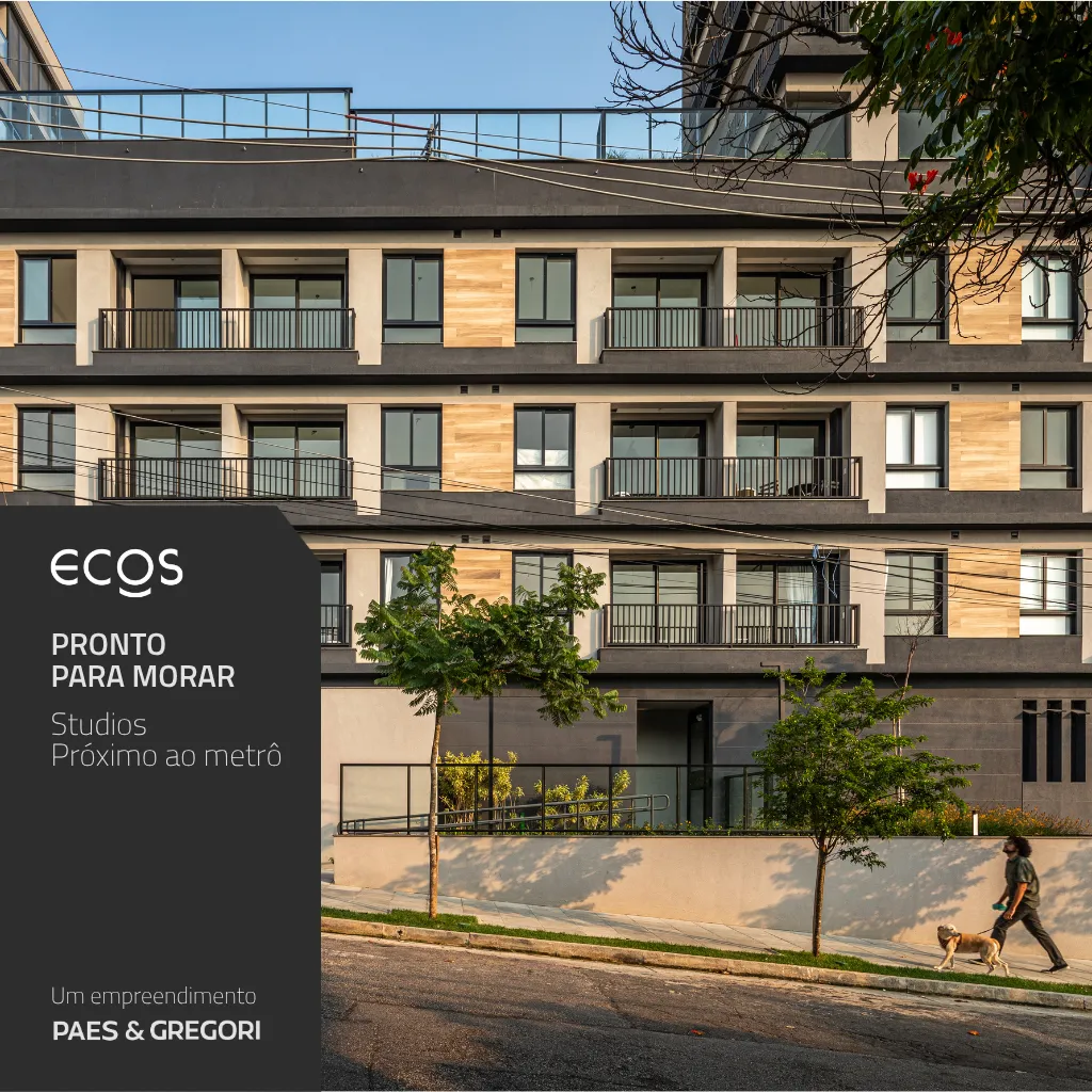 Foto do imóvel Ecos Vila Madalena - Studios - Ecos Vila Madalena - Studios em Rua Oscar Caravelas, 41 - Vila Madalena, São Paulo - SP