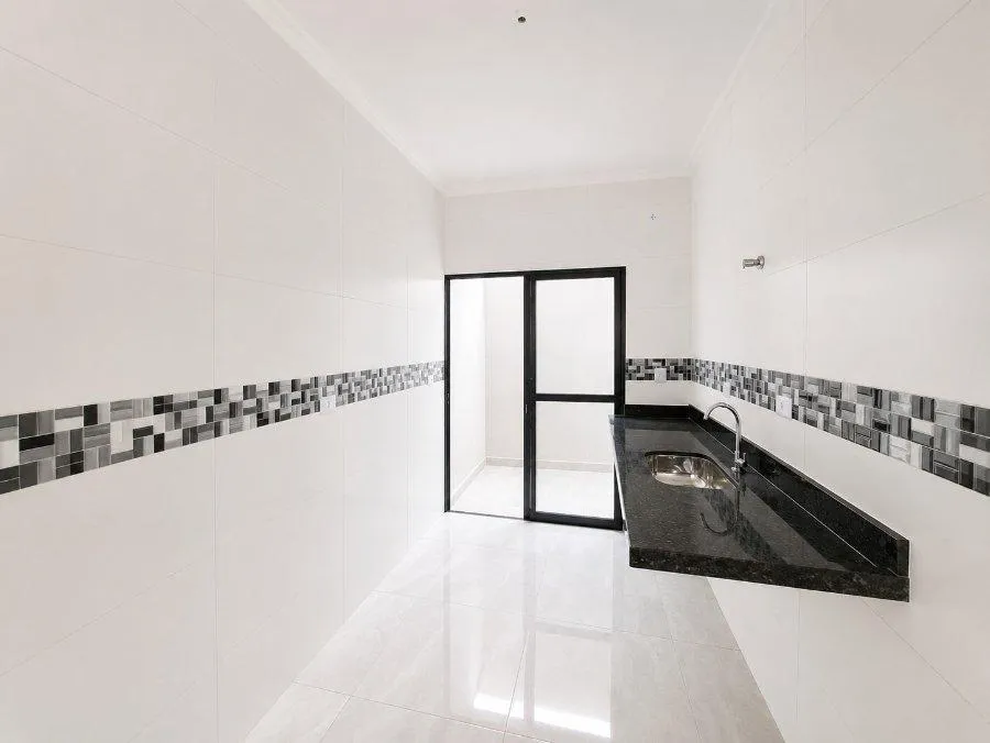 Imagem Casa para Venda em Praia Grande, Ocian, 2 dormitórios, 1 banheiro, 1 vaga