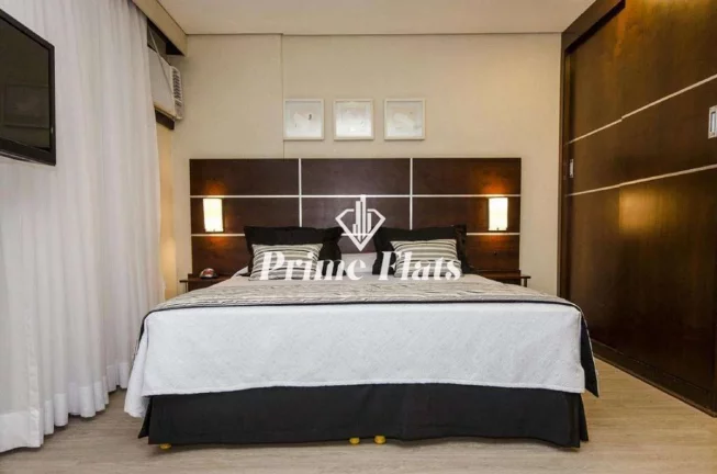 Imagem Flat disponível para venda no Transamérica Executive Chácara Santo Antônio, com 28m², 1 dormitório e 1 vaga