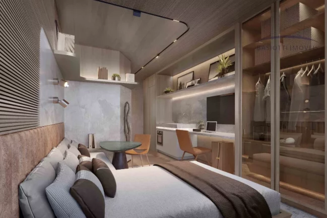 Imagem Studio de luxo com 1 quarto e 1 suíte à venda na Vila Nova Conceição - São Paulo, conheça nossos diferenciais