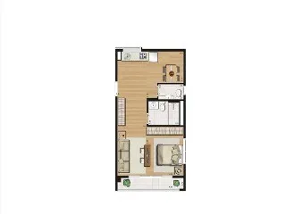 Imagem Home Boutique Brooklin - Apartamentos Stúdios - São Paulo/SP, apartamento studios em são paulo