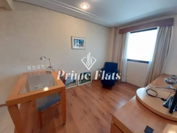 Imagem Flat disponível para locação no Meliá Jardim Europa no Itaim Bibi, com 29m², 1 dormitório e 1 vaga de garagem