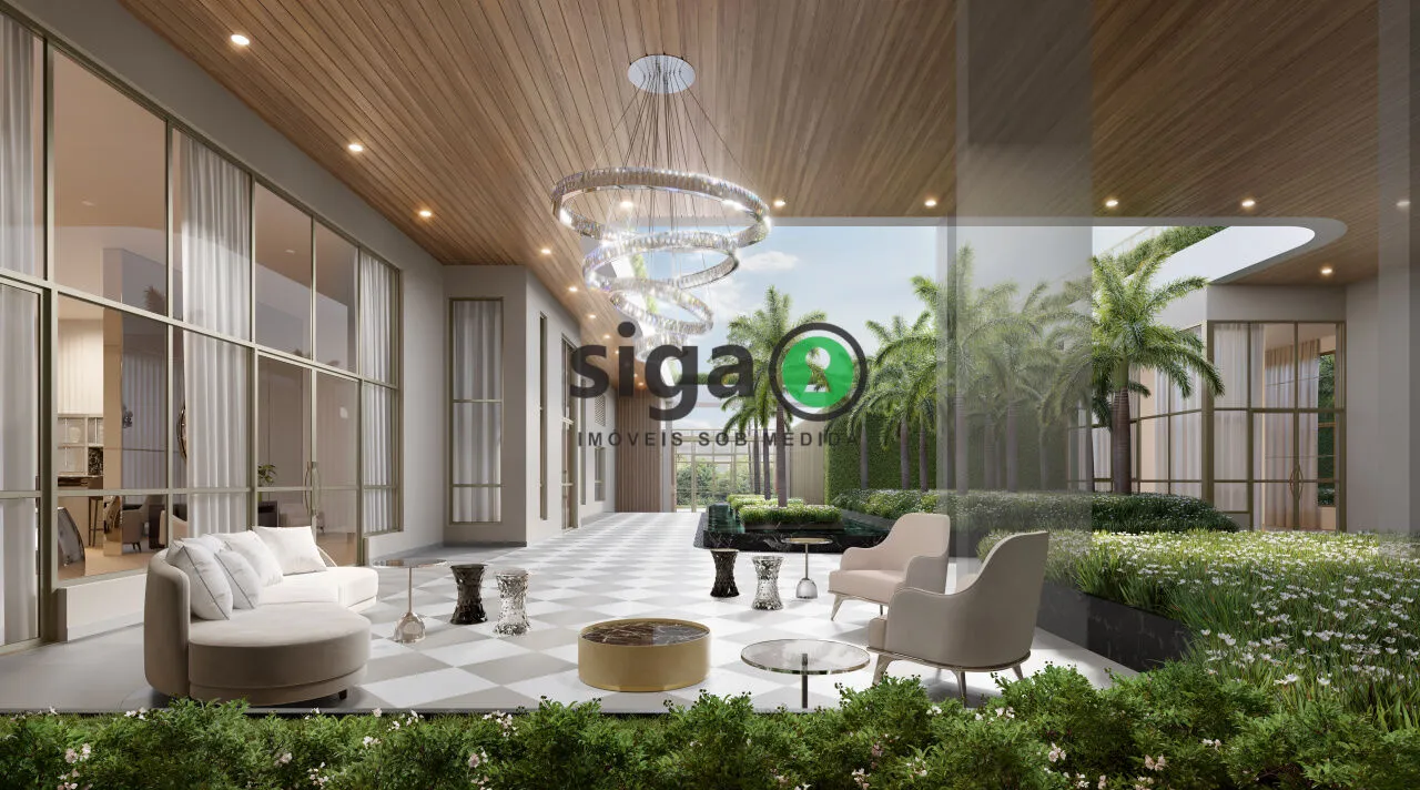 Imagem Apartamento com Serviços de Hotelaria 6 Estrelas - 4 suítes - 264m² - Paraíso