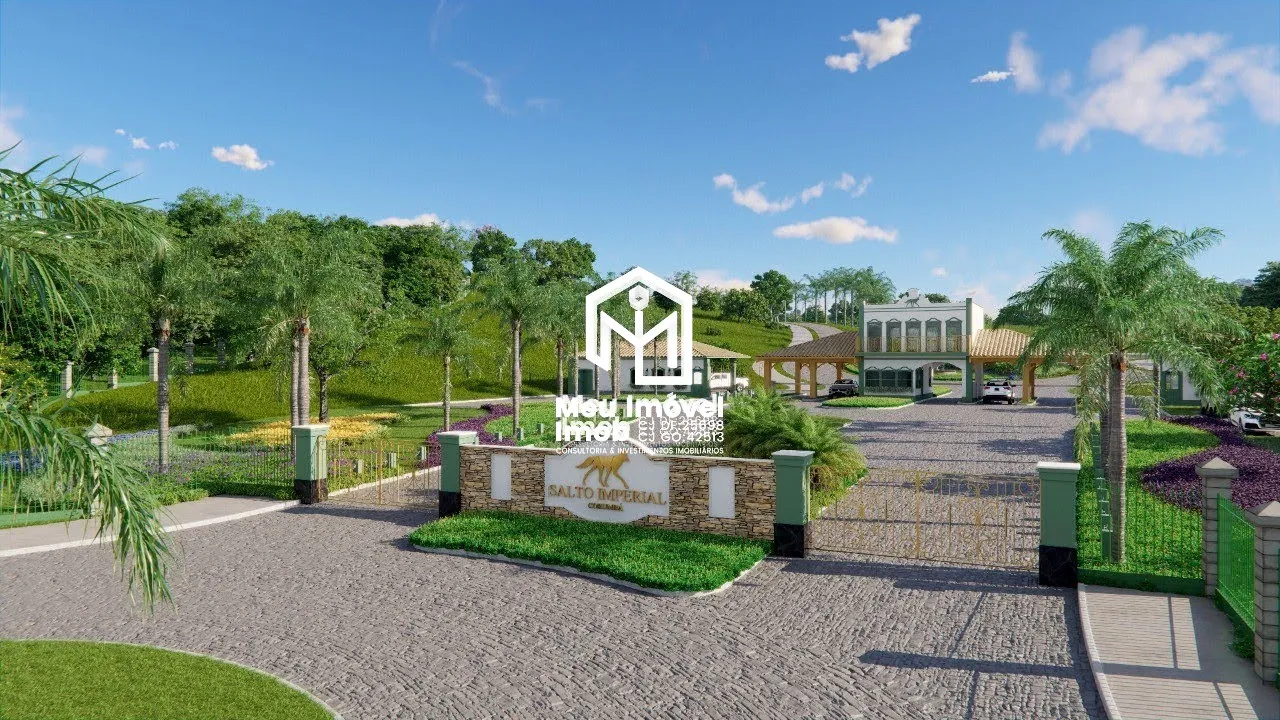 Imagem Cond Salto Imperial Rodovia BR-414 Lote 800m² Portaria 24h