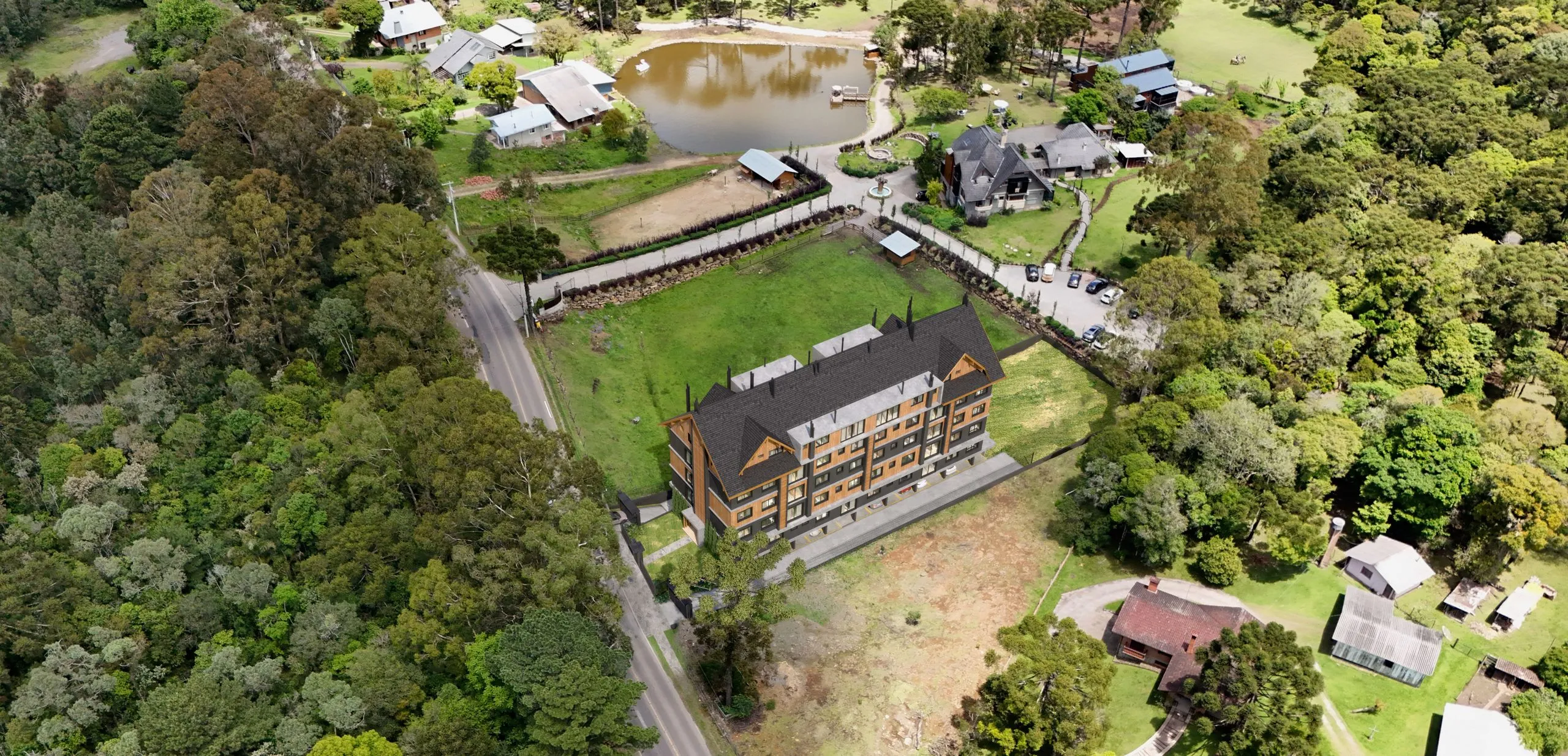 Imagem Apartamento à venda em Gramado, Mato Queimado, com 2 quartos, 81.8m2