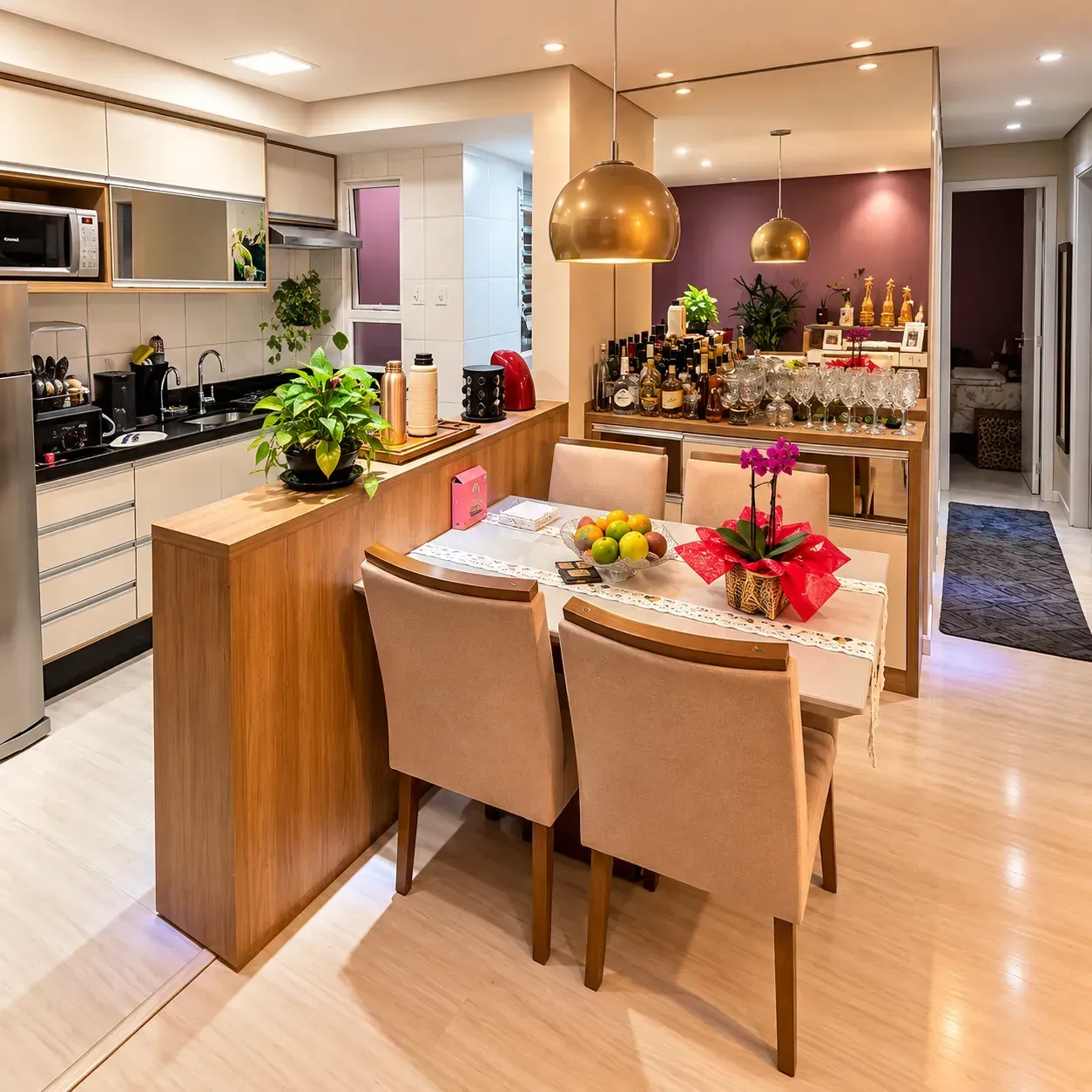 Imagem Apartamento à venda - Área útil 72 m2 com 3 dormitórios - 2 vagas - Residencial Morada dos Pinheiros