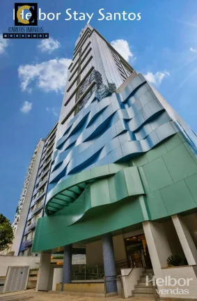 Imagem Apartamentos Stúdios 100% mobiliados, na praia, por apenas R$379.000-Santos
