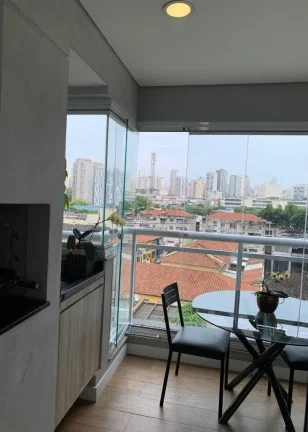 Imagem Apartamento com 88 M² com 3 dormitórios sendo 1 suíte, 3 banheiros, varanda, sala, cozinha com ba...