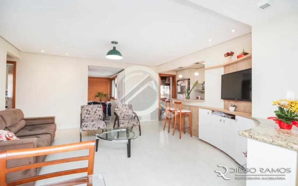 Imagem Apartamento semi mobiliado, com 83 m² privativos. 2 dormitórios, sendo 01 suíte e outra suíte am...