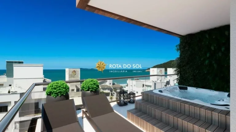 Imagem Villa Mariane Apartamento novo 2 suítes à venda praia Canto Grande Bombinhas SC