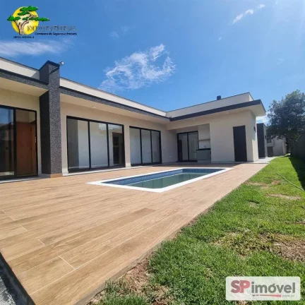Imagem CASA MODERNA EM CONDOMINIO C/ 189M², 3 SUITES E 4 VAGAS - ACEITA PERMUTA !