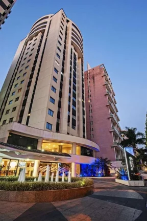Imagem Flat disponível para locação no Hotel Slaviero Essential São Paulo Moema, com 26m², 1 dormitório e 1 vaga