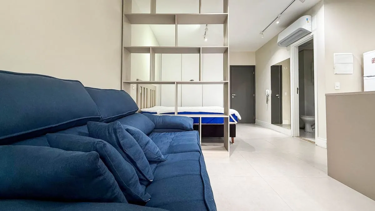 Imagem Apartamento com 1 Quarto para alugar, 38m² - Pinheiros