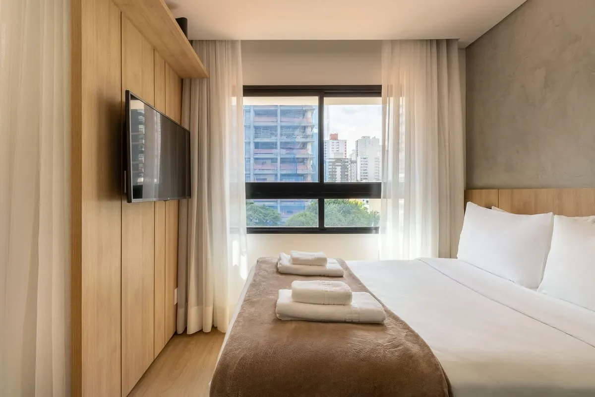 Imagem Apartamento com 1 Quarto para alugar, 24m² - Pinheiros