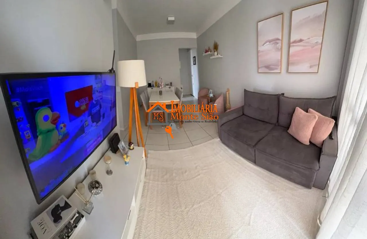 Imagem Apartamento com 3 dormitórios à venda, 65 m² por R$ 487.000,00 - Ponte Grande - Guarulhos/SP