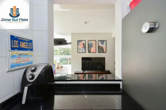 Imagem Apartamento à Venda Em Santo Amaro Com 2 Dormitórios Sendo 1 Suíte e 2 Vagas
