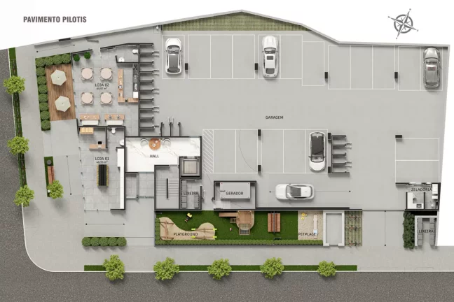 Imagem Vivamaris - Apartamento à venda no bairro Cachoeira do Bom Jesus - Florianópolis/SC
