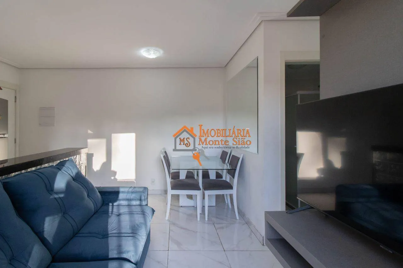 Imagem Apartamento Garden com 3 dormitórios à venda, 69 m² por R$ 370.000,00 - Jardim Las Vegas - Guarulhos/SP