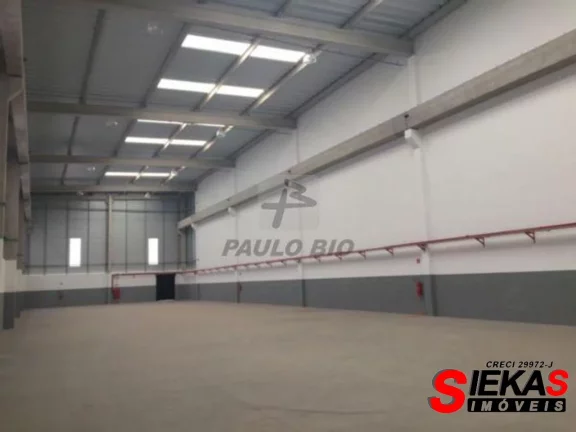 Imagem Locação de Galpão Comercial em Mauá-SP, Bairro Loteamento Industrial Coral: 1 Banheiro, 1.300 m² de Área.