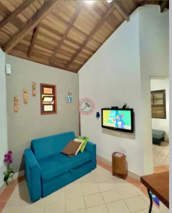 Imagem CASA TÉRREA MUITO ACONCHEGANTE DENTRO DE UM PEQUENO CONDOMÍNIO, COM PISCINA A VENDA EM BOISSUCANGA, COM 2 DORMITÓRIOS.