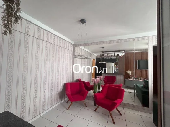 Imagem Apartamento mobiliado com 3 dormitórios à venda, 74 m² por R$ 545.900 - Setor Sudoeste - Goiânia/GO
