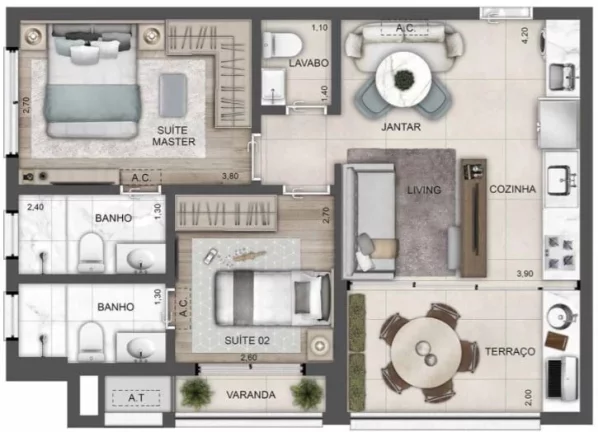 Imagem Apartamento à venda no bairro Perdizes - São Paulo/SP