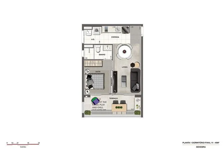 Imagem Apartamento com 1 Quarto à Venda, 37 m² em Bela Vista - São Paulo
