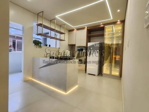 Imagem Apartamento em Santos, bairro Ponta da Praia 2 dormitórios