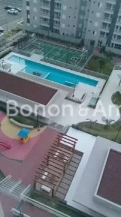 Imagem Apartamento de 57m² completo em armários planejados e com ar condicionado na sala e nos quartos. S...