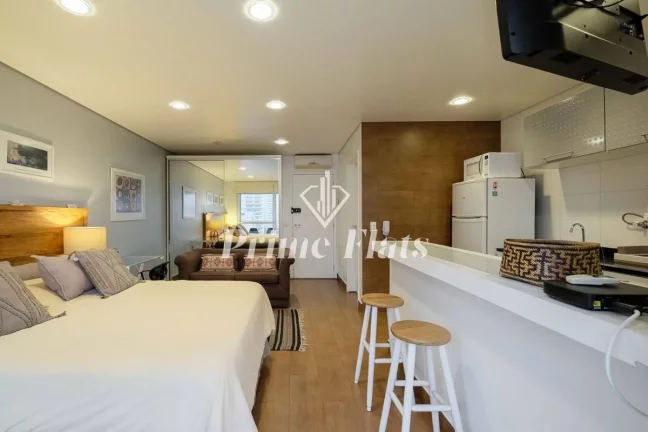 Imagem Flat disponível para venda no Diseño Campo Belo, com 37m², 1 dormitório e 1 vaga de garagem