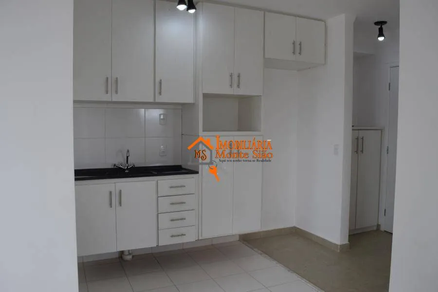 Imagem Apartamento com 2 dormitórios para alugar, 42 m² por R$ 3.095,00/mês - Vila Itapegica - Guarulhos/SP