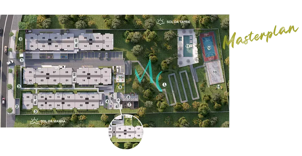 Imagem Apartamento à venda 1 Quarto 30.05M² Freguesia (Jacarepaguá) Rio de Janeiro - RJ | Vitale Park