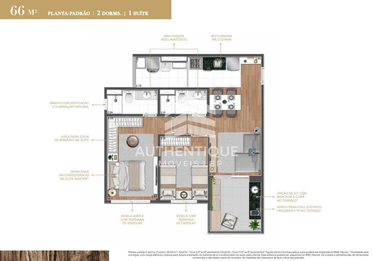 Imagem RAIZ SAO PAULO PARQUE RESORT - SANTO AMARO - Apartamento à venda no bairro Santo Amaro - São Paulo/SP, Zona Sul