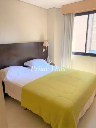 Imagem Flat disponível para locação no Aparthotel Adagio São Paulo Moema, com 39m², 1 dormitório e 1 vaga