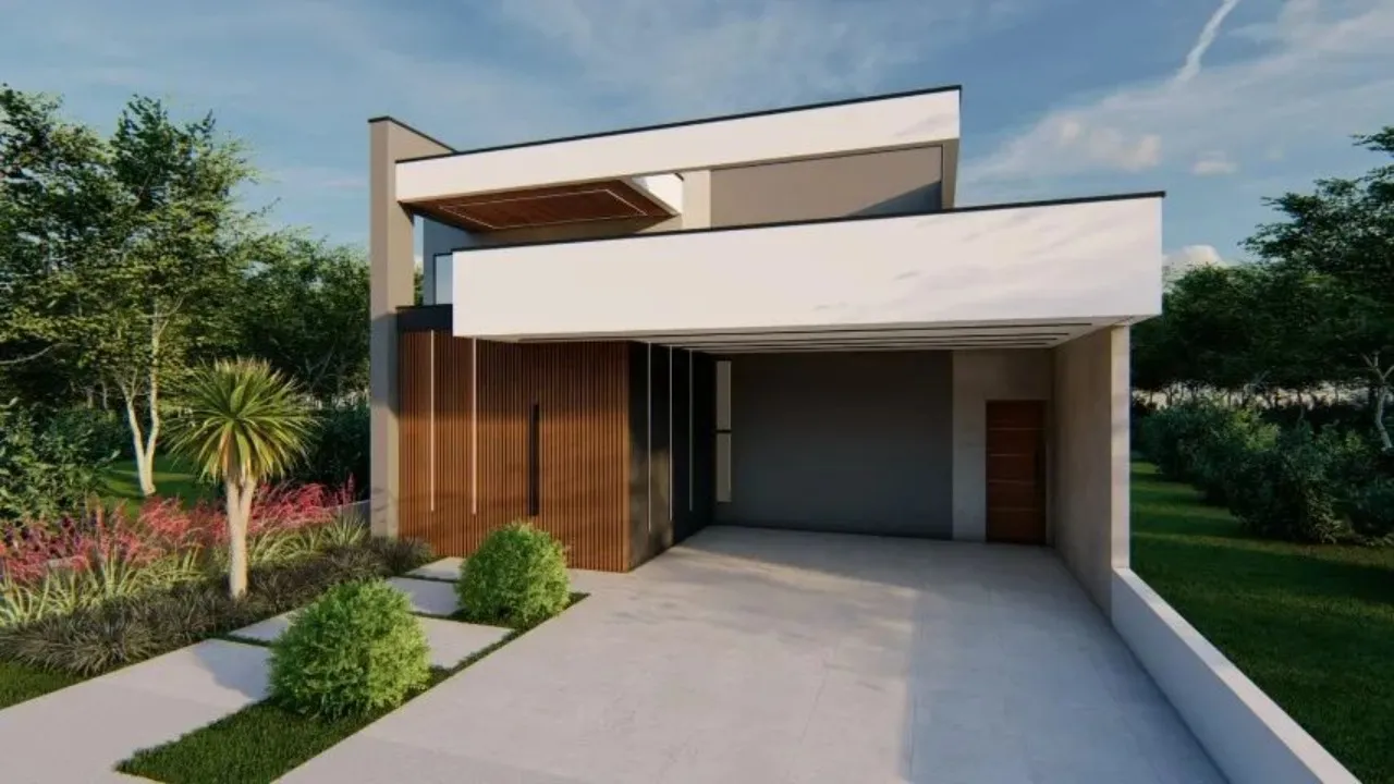 Imagem Casa de alto padrão no Jardim Residencial Renascence: 3 quartos, 3 suítes, 3 salas, 5 banheiros, 4 vagas de garagem, 190m². Venha conferir!