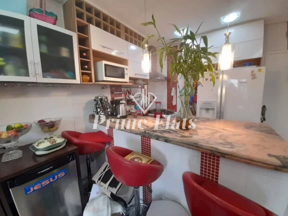 Imagem Flat disponível para venda no Le Bougainville, com 63m², 1 dormitório e 1 vaga de garagem