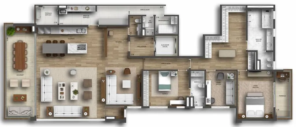 Imagem Apartamento 4 dormitórios em Jardim Paulista São Paulo SP