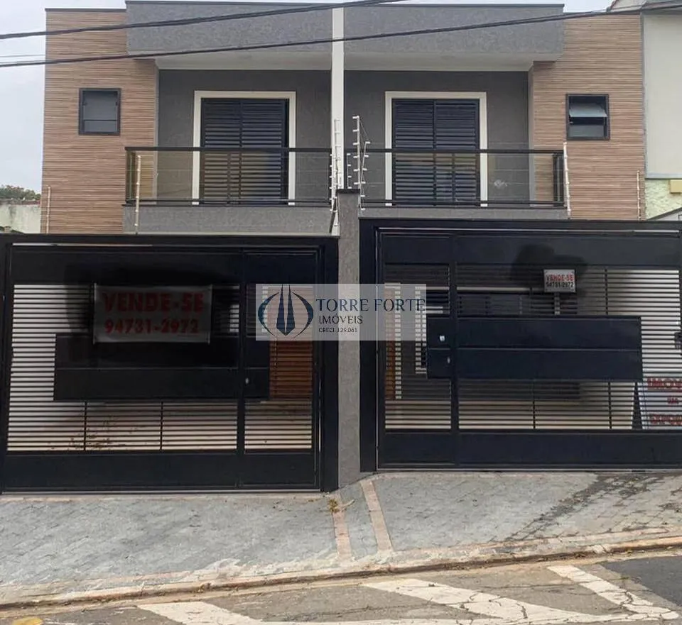 Foto do imóvel Sobrado novo, 3 dormitórios suítes, 2 vagas, 150 m3, na Vila Carrão em Rua Geraldo Correia