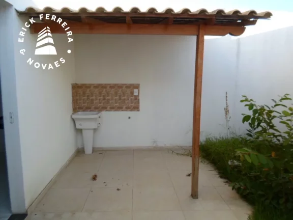 Imagem Casa duplex composta de duas suítes lavabo duas vagas de garagem porcelanato Santa Mônica Guarapari