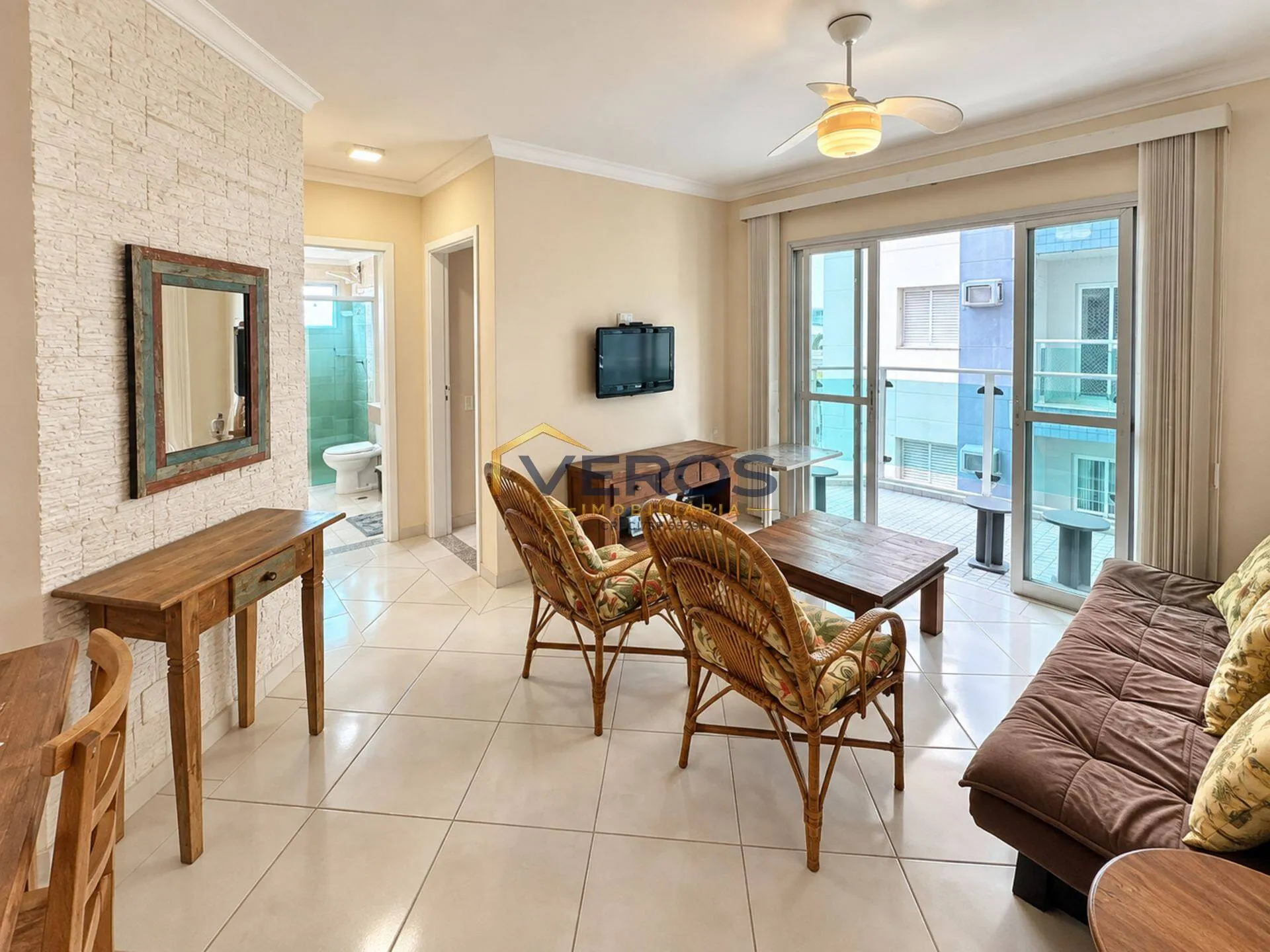 Imagem Apartamento com vista para o mar na praia Massaguaçu em Caraguatatuba