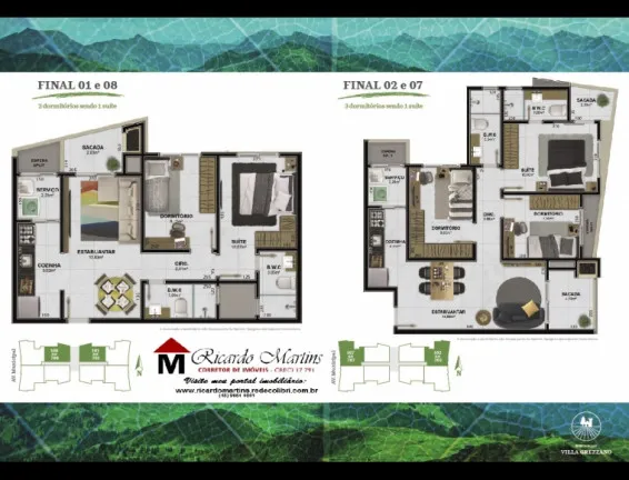 Imagem Apartamento com 2 Quartos à Venda ou Temporada, 61 m²em Centro - Siderópolis