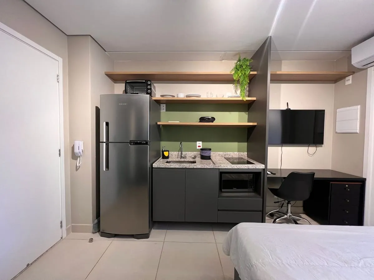 Imagem Apartamento com 1 Quarto para alugar, 25m² - Vila Mariana