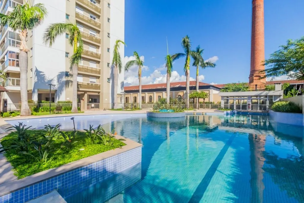 Imagem Apartamento com vista para o Guaíba e sacada ampla no Rossi Fiateci