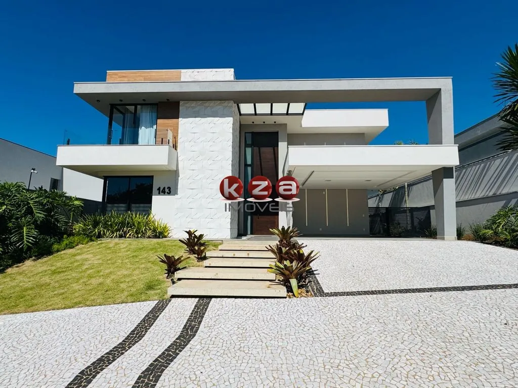 Imagem Luxuosa casa em condomínio à venda em Valinhos-SP, no Condomínio Residencial Ypê Dourado: 3 quartos, 3 suítes, 3 salas, 5 banheiros, 4 vagas, 384m².
