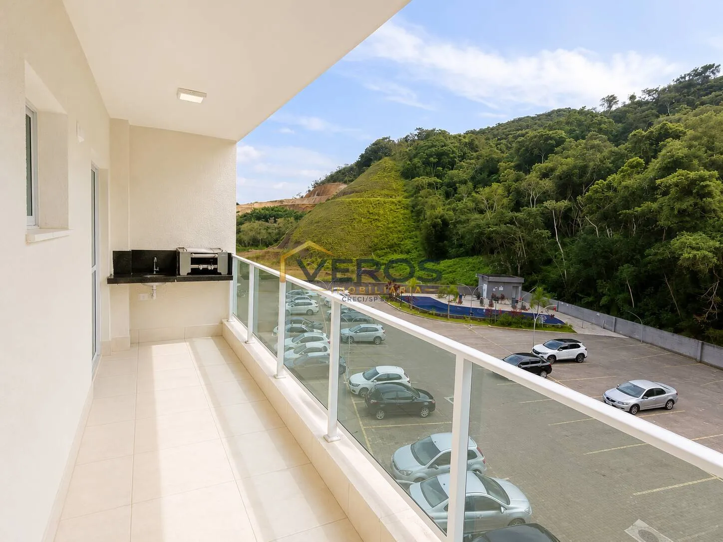 Imagem Apartamento a venda no Ed Talhamar em Caraguatatuba - Piscina