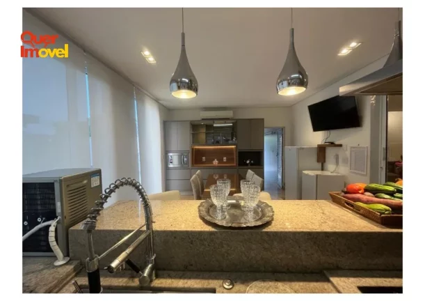 Imagem Luxuosa Casa em Condomínio à Venda em Ribeirão Preto-SP, Jardim Cybelli: 4 Quartos, 4 Suítes, 1 Sala, 5 Banheiros, 4 Vagas, 266,10 m².