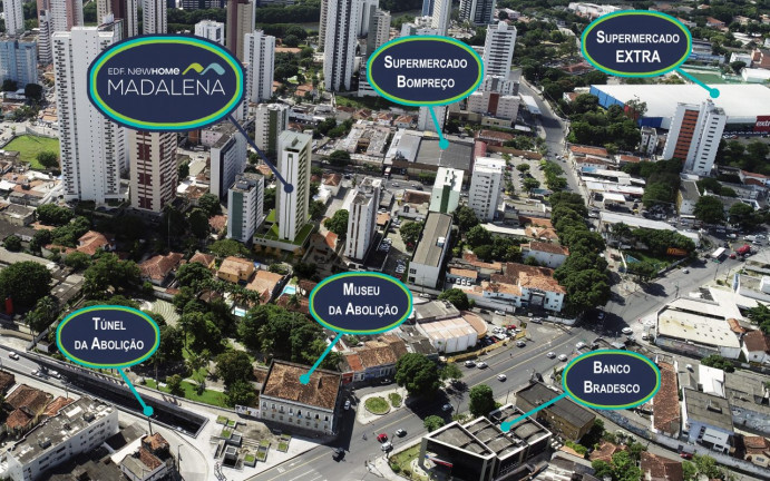 Imagem Apartamento com 2 Quartos à Venda, 50 m² em Madalena - Recife
